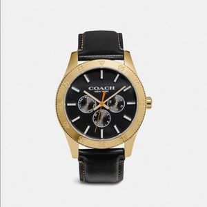 Coach Leather Men Watch 42mm